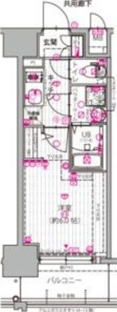 御幣島駅 徒歩2分 10階の物件間取画像